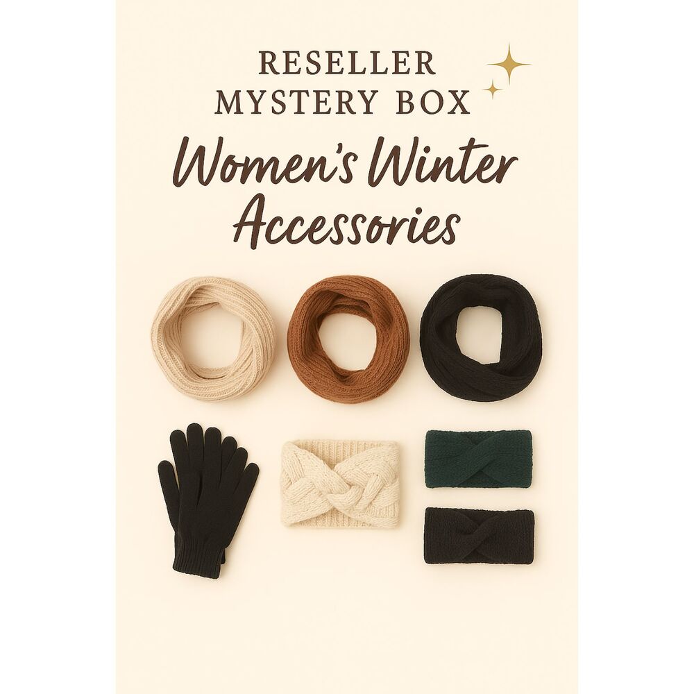 Reseller Mystery Lot 15–20 Women’s Winter Accessories NWT | Up to 5 lbs